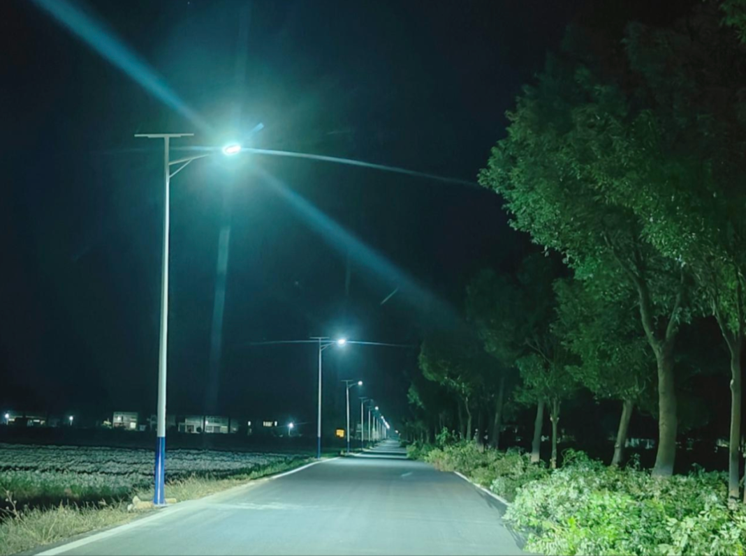 广安市新农村路灯中国结太阳能路灯 - 方案